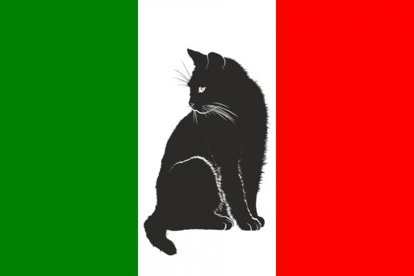 Italienske navn for hann og hunnkatter